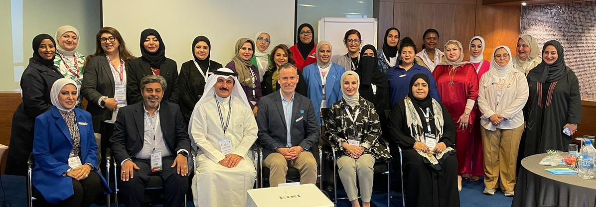 Participantes del taller en Kuwait
