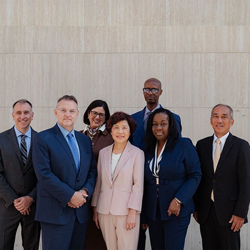 Group photo of the executive board