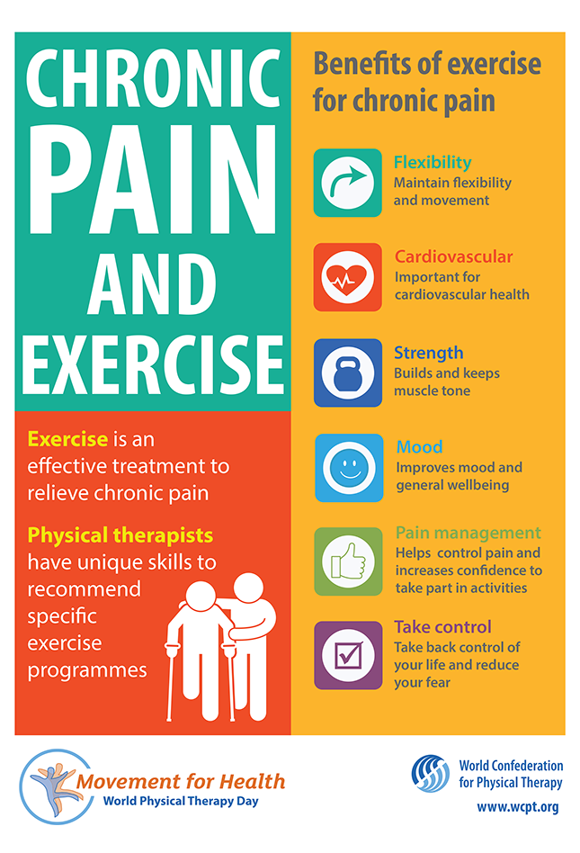 Thumbnail image of Poster 2: Chronic pain and exercise in English