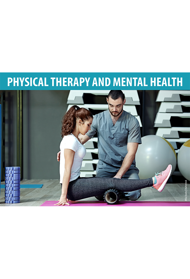 Vorschaubild für die Postkarte zum Welt-PT-Tag 2018: Physiotherapie und psychische Gesundheit auf Englisch