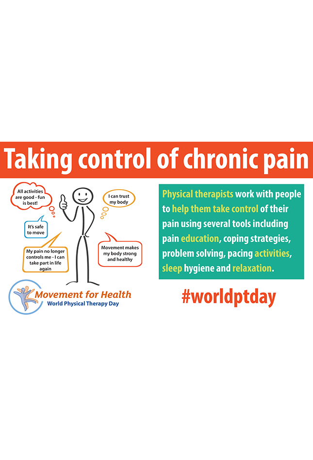 Thumbnail graphic for World PT Day 2019 social media image