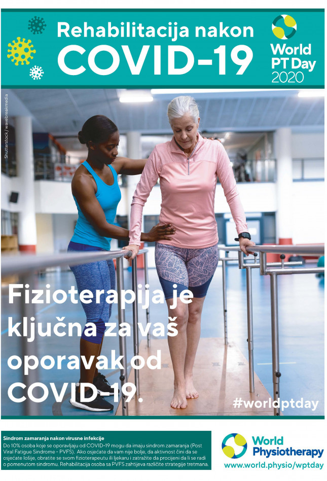 Poster 4: Physiotherapy is key to your recovery-Montenegrin