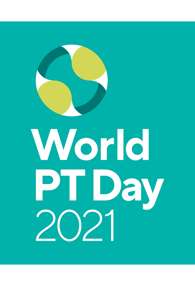 Image of World PT Day 2021 logo