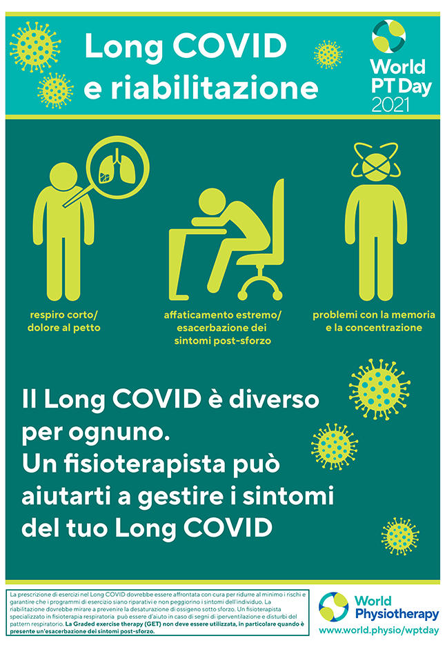 Image for World PT Day 2021 poster 1 in Italian