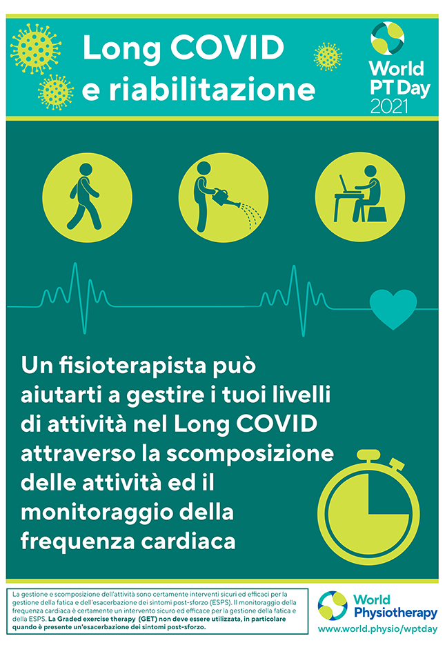 Image for World PT Day 2021 poster 2 in Italian
