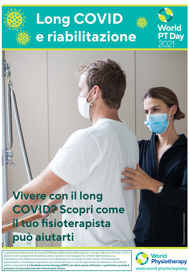 Image for World PT Day 2021 poster 3 in Italian