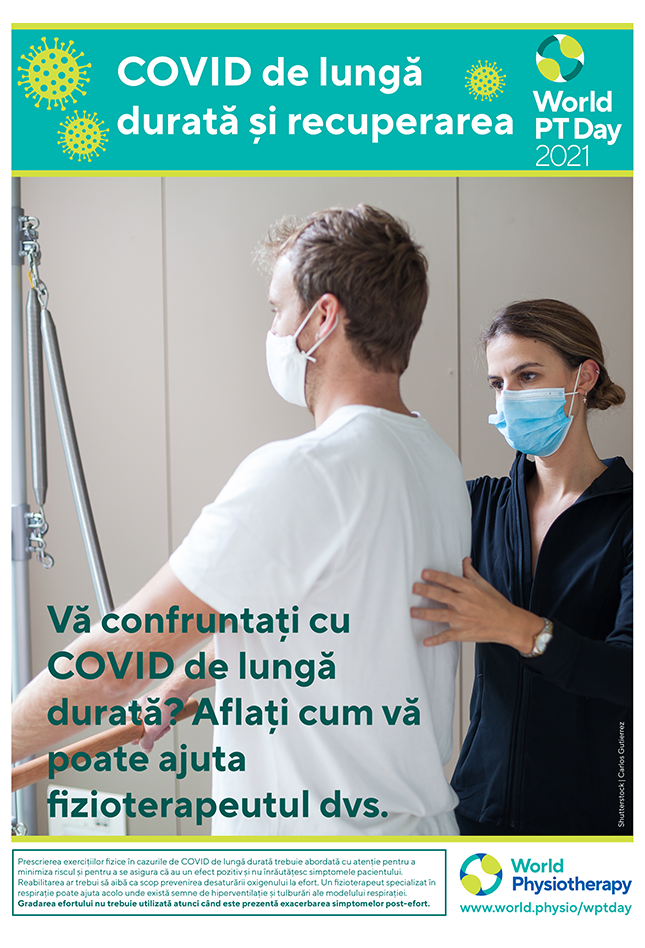 Image for World PT Day 2021 Poster 3 in Romanian