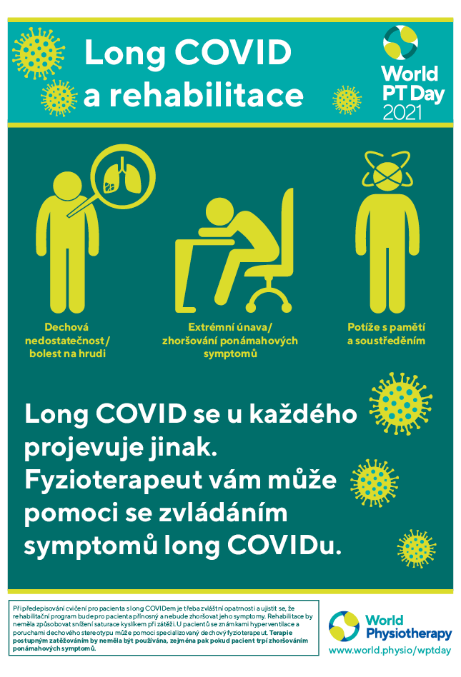 Imagen del cartel 2021 del Día Mundial del PT 1 en checo