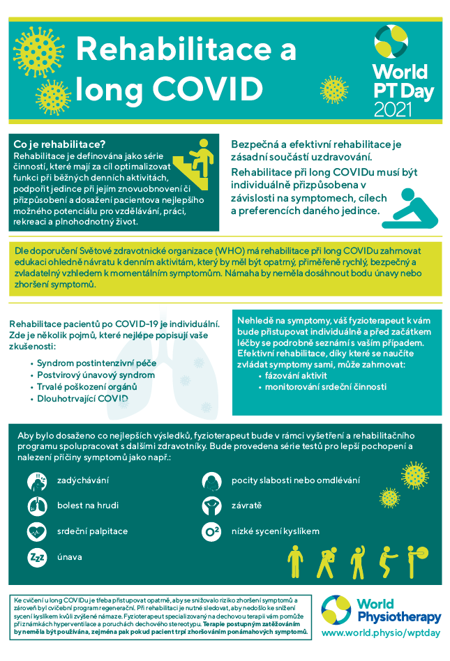 Image for World PT Day 2021 InfoSheet 2 in Czech