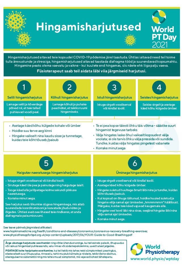 Image for World PT Day 2021 InfoSheet 5 in Estonian