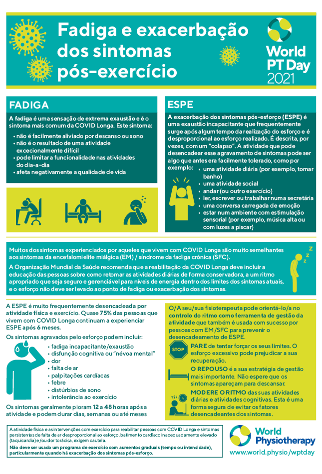 Image for World PT Day 2021 InfoSheet 3 in Portuguese