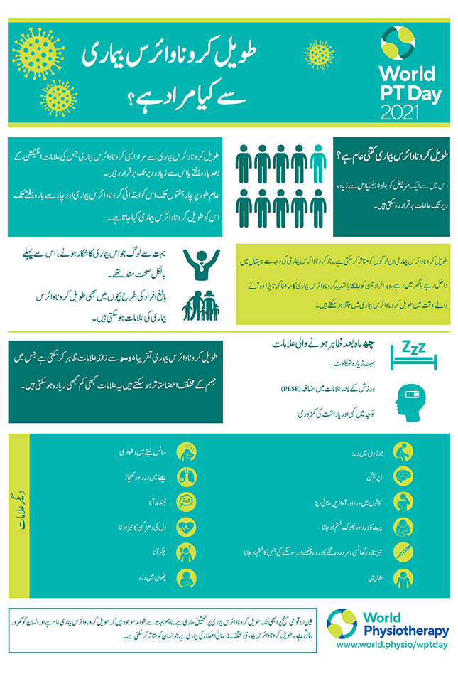 Image for World PT Day 2021 InfoSheet 1 in Urdu