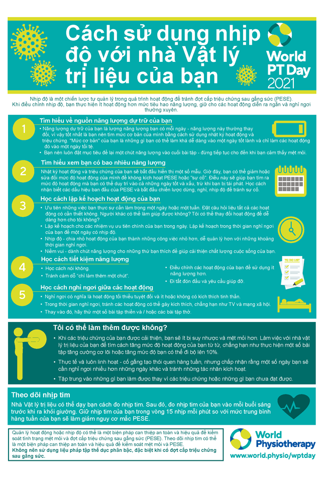 Image for World PT Day 2021 InfoSheet 4 in Vietnamese