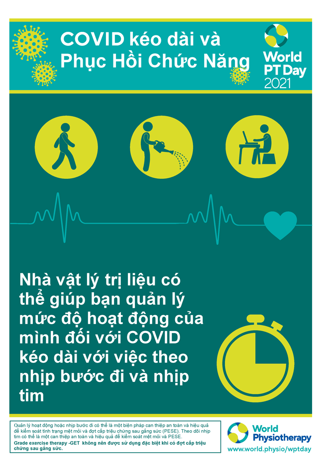 Image for World PT Day 2021 Poster 2 in Vietnamese