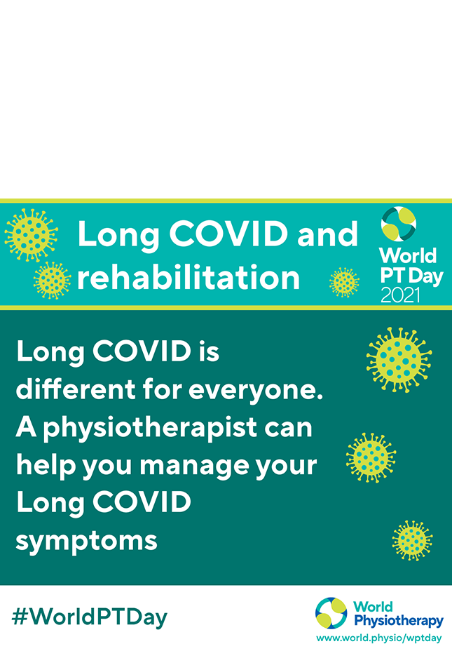 World PT Day 2021 graphic for social media