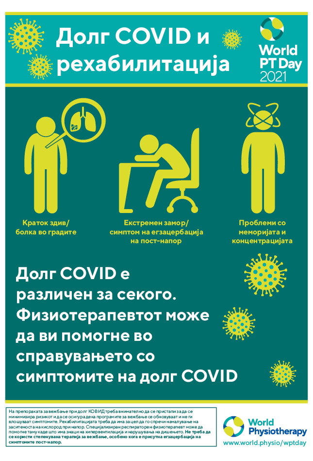 World PT Day poster 1. Macedonian