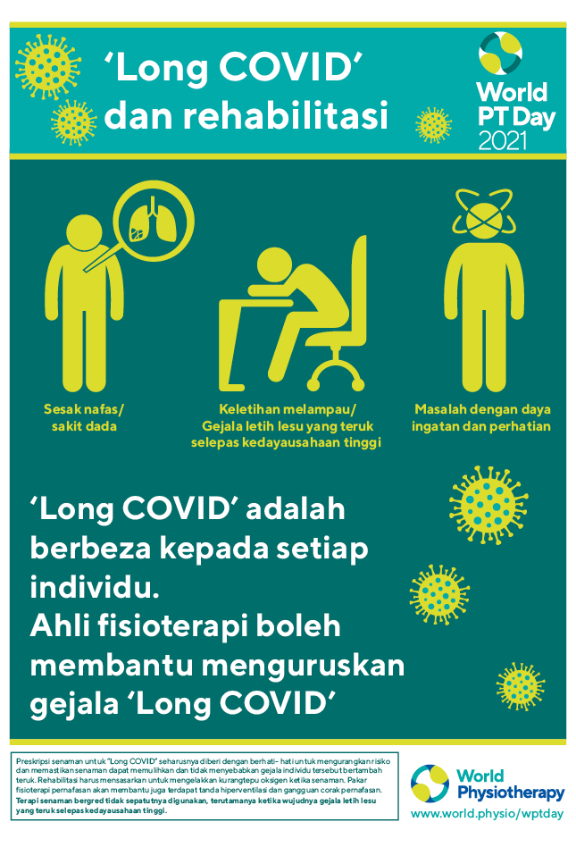 Image of World PT Day 2021 poster 1 in Bahasa Malaysia
