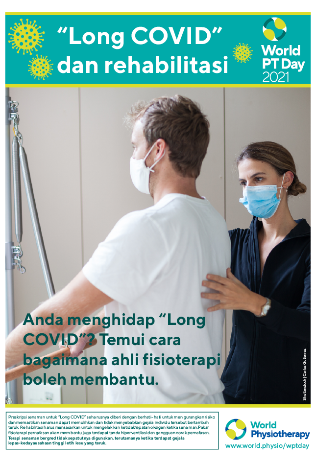 Image for World PT Day 2021 Poster 3 in Bahasa Malaysia