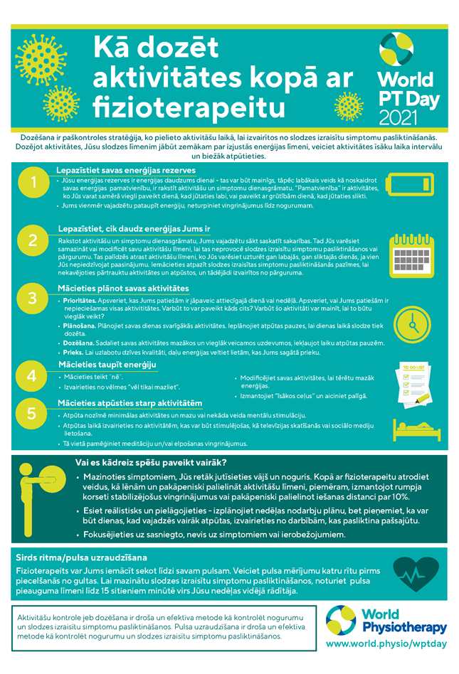 World PT Day information sheet 4. Latvian