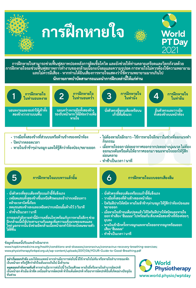 World PT Day information sheet 5. Thai