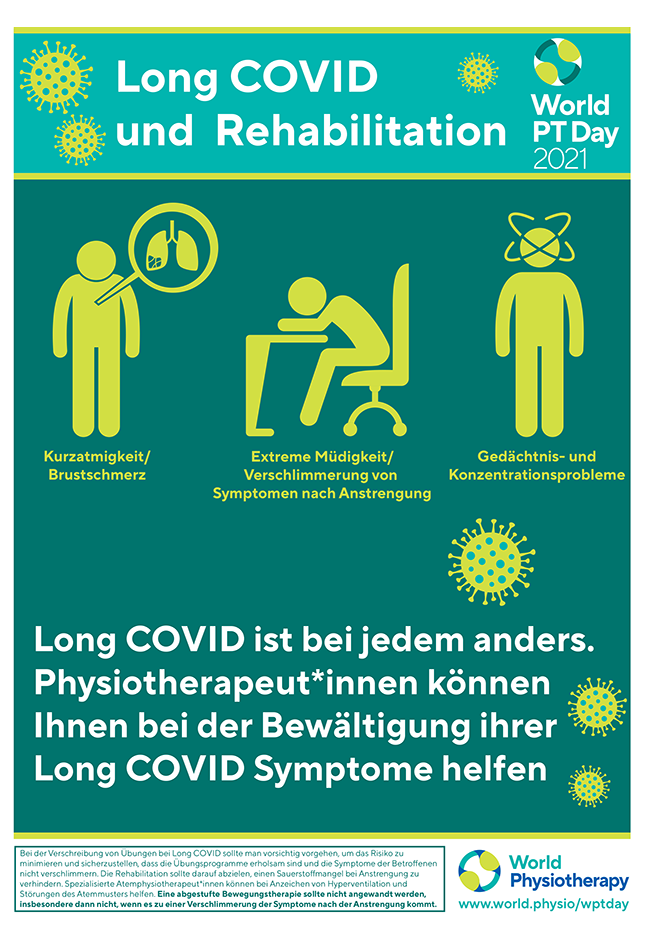 Image of World PT Day 2021 Poster 1 in Deutsch