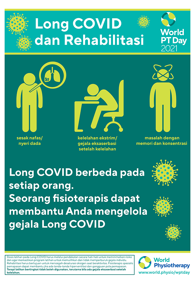 Image of World PT Day 2021 poster 1 in Indonesian