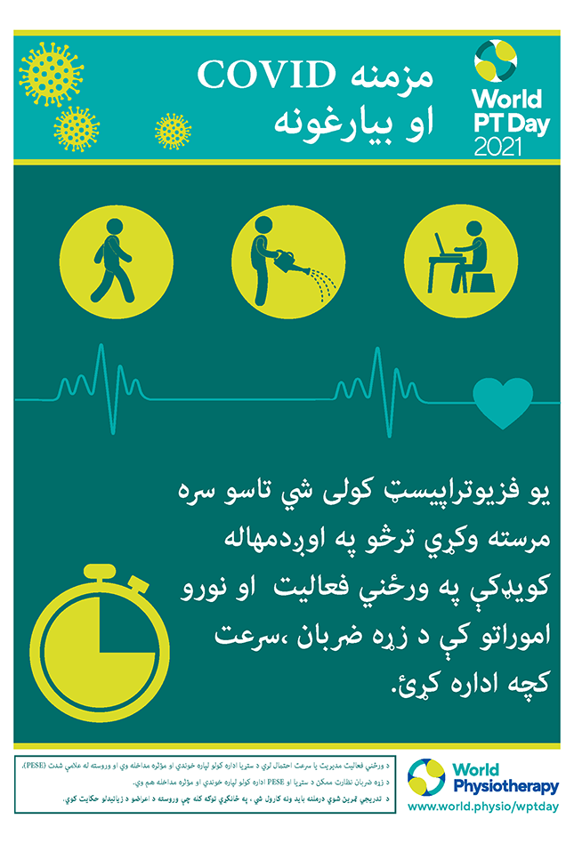 Poster Hari PT Sedunia 2. Pashto