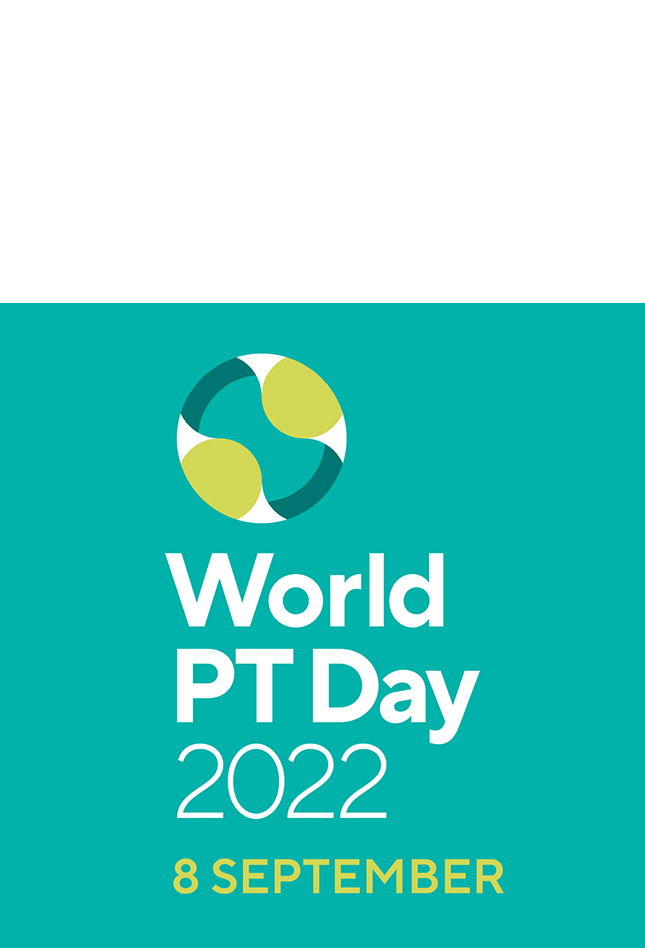 World PT Day 2022 logo