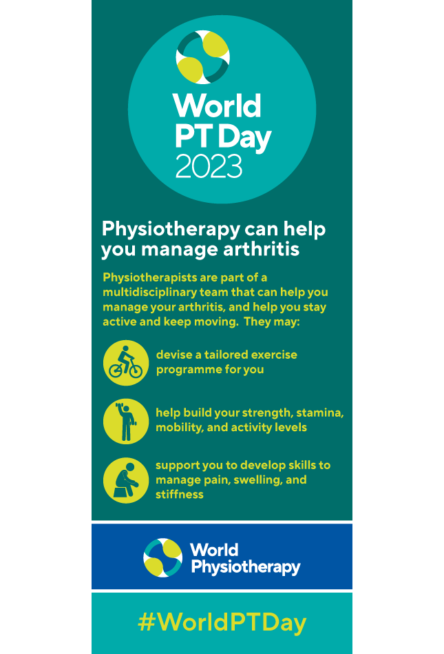 Image of World PT Day 2023 banner 2