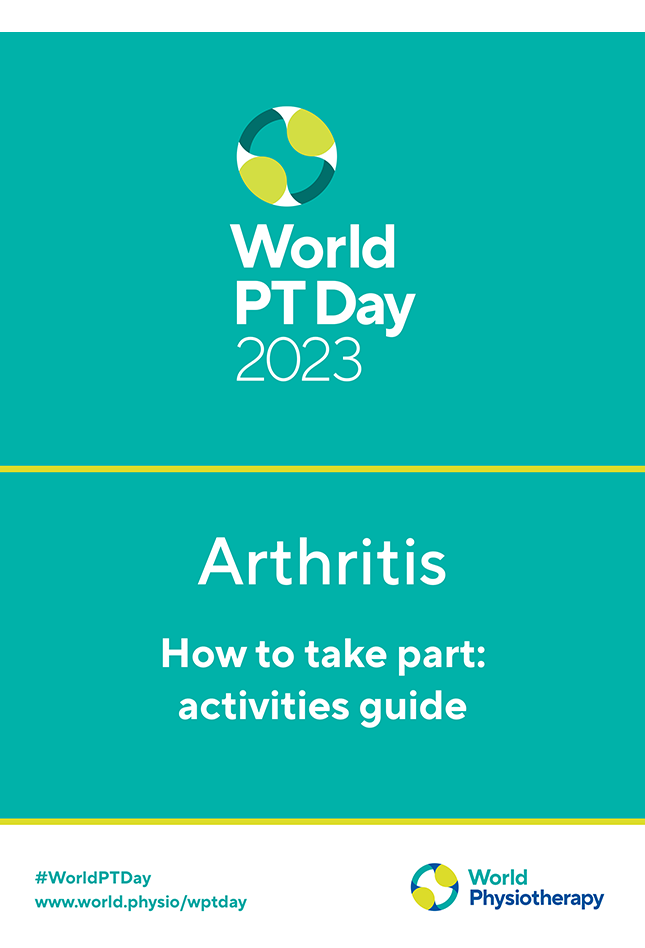 Imagen de la guía de actividades del Día Mundial del PT 2023