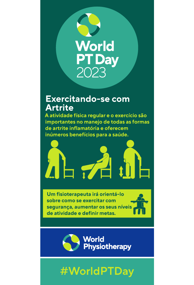 World PT Day 2023: banners (Portuguese Brazilian) | World Physiotherapy