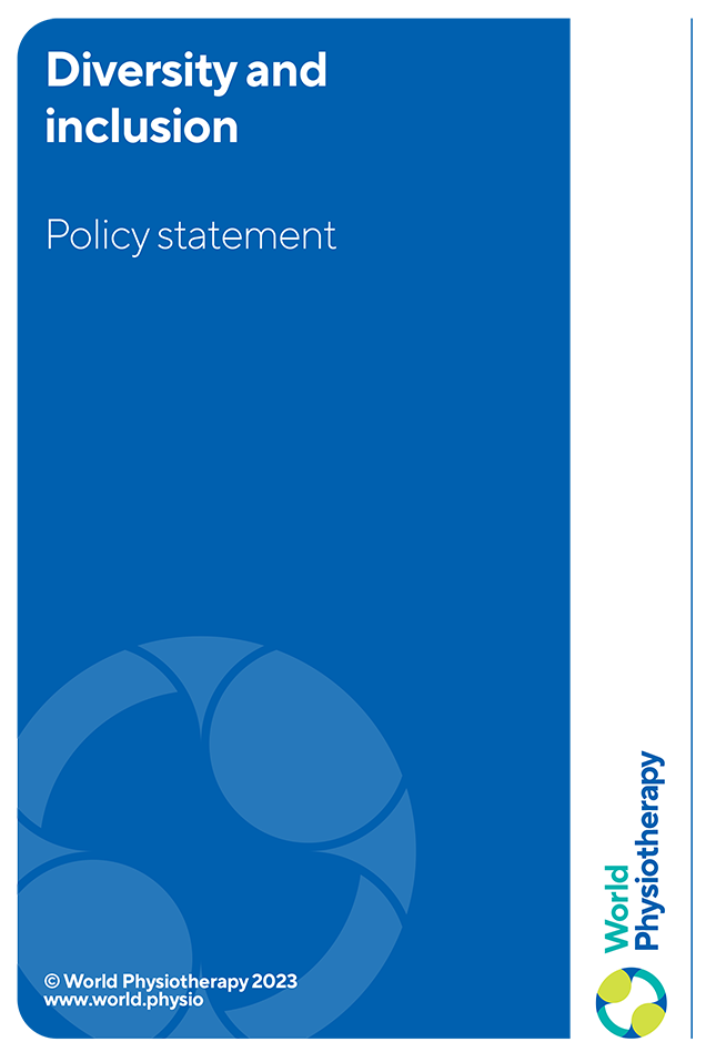 Miniatura da capa da declaração de política: Diversidade e inclusão