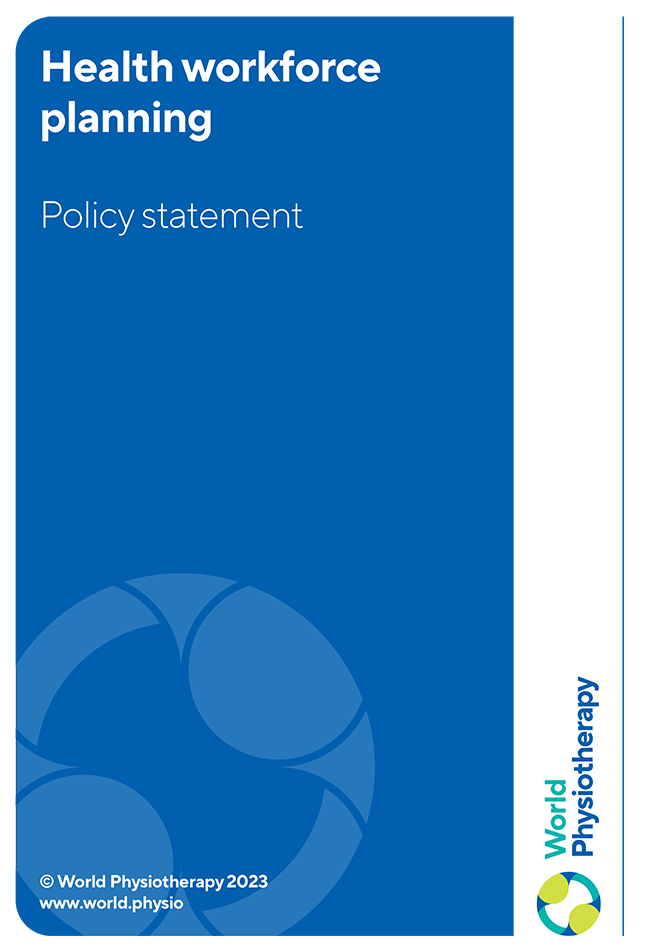 Policy statement cover thumbnail: Health workforce planning