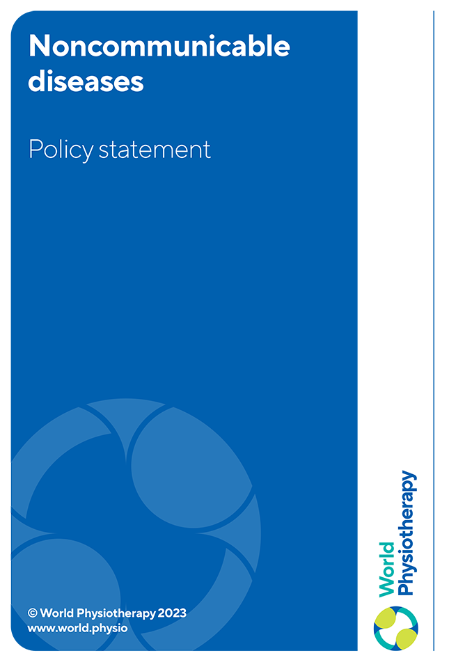 Policy statement cover thumbnail: Noncommunicable diseases
