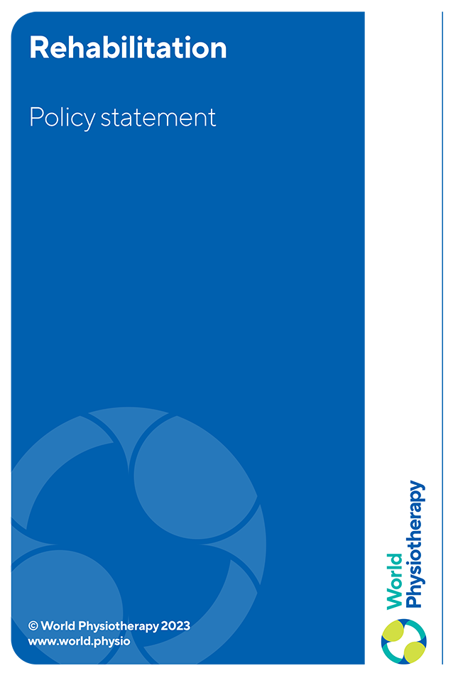 Policy statement cover thumbnail: Rehabilitation