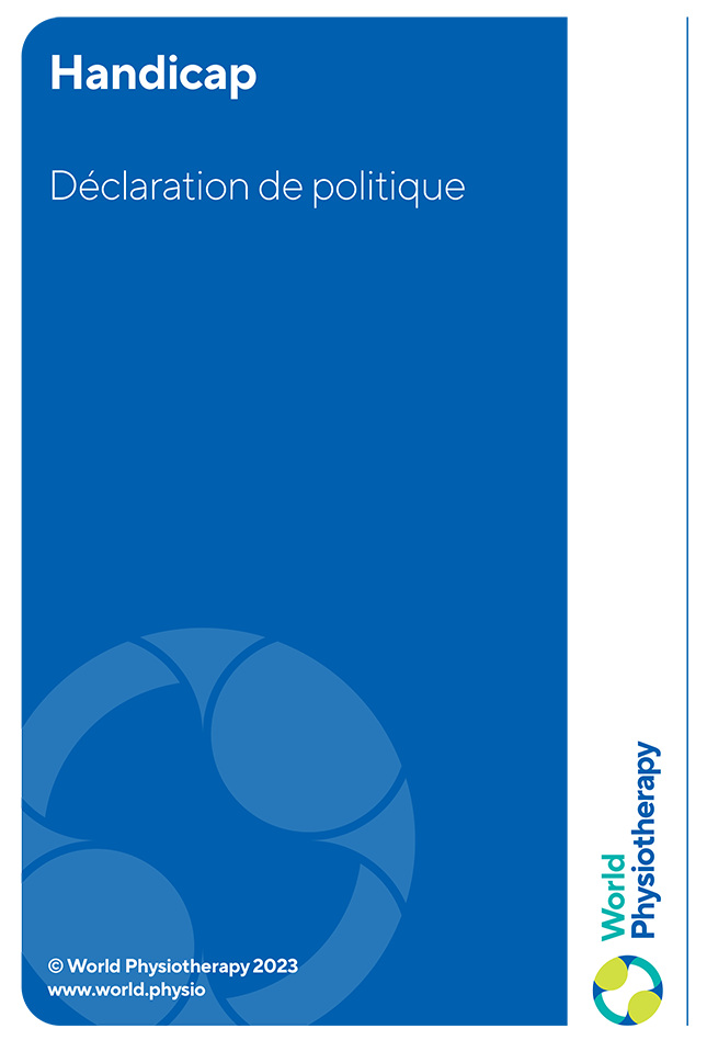 policy statement: disability (French)
