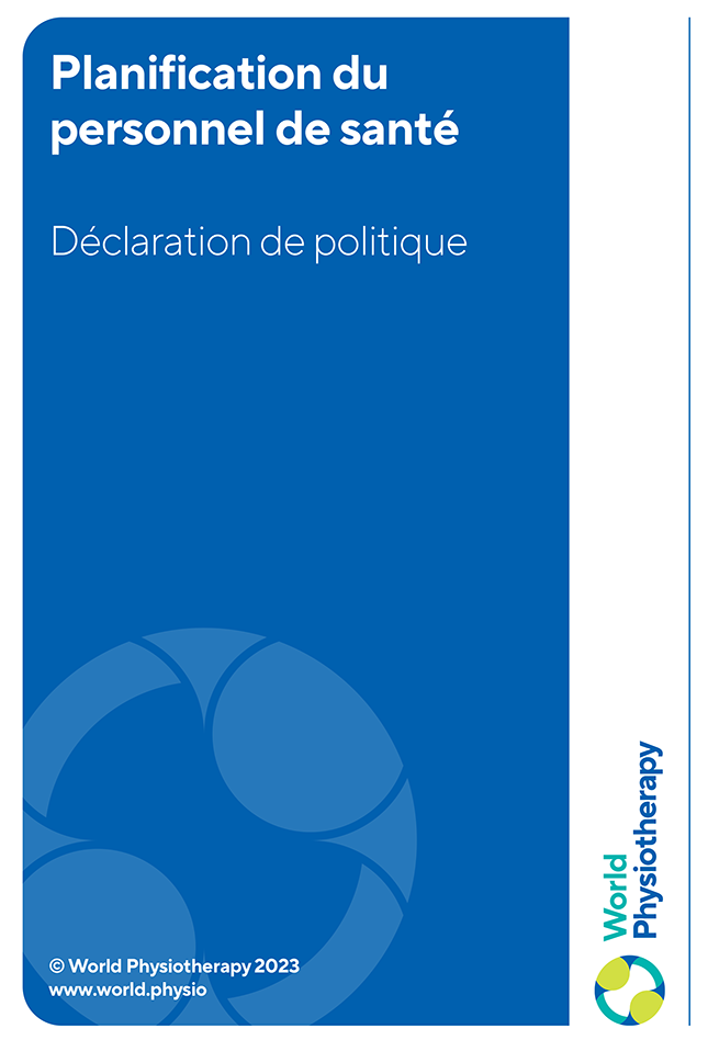 policy statement: health workforce planning (French)