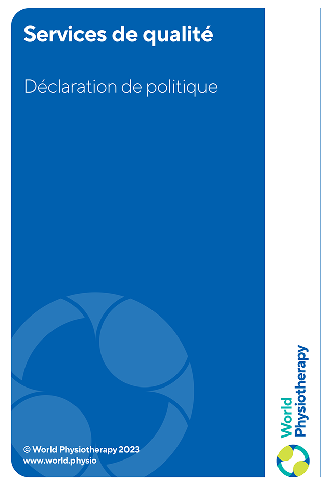 declaración de política: servicios de calidad (francés)