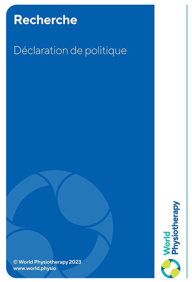 Declaración de política: investigación (francés)