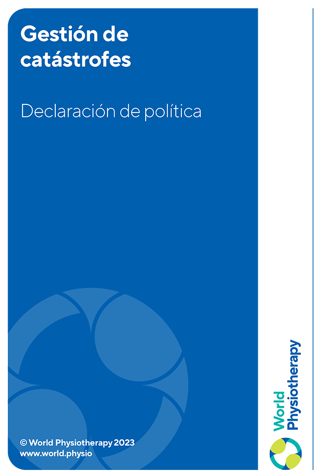 policy statement: disaster management (Spanish)