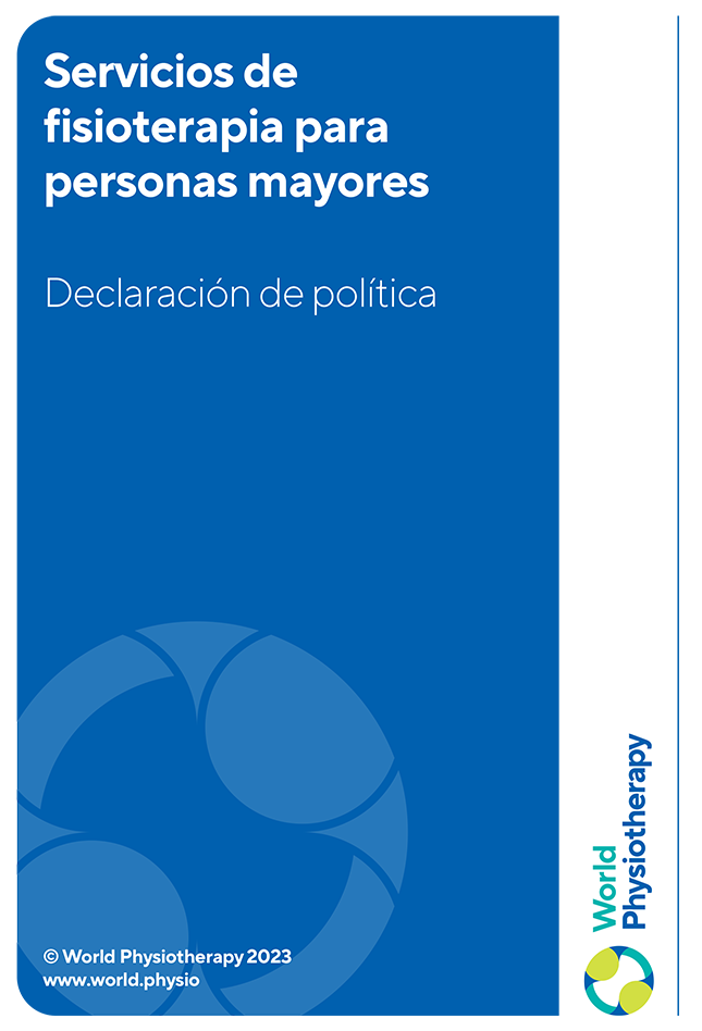 policy statement: physiotherapy services for older people (Spanish)
