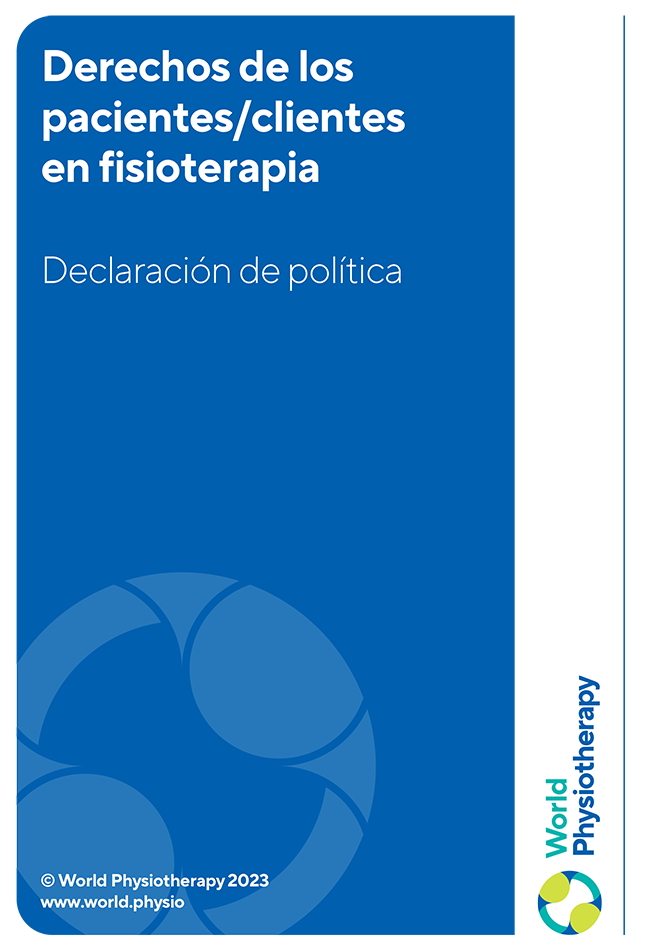 policy statement: patients’/clients’ rights in physiotherapy (Spanish)