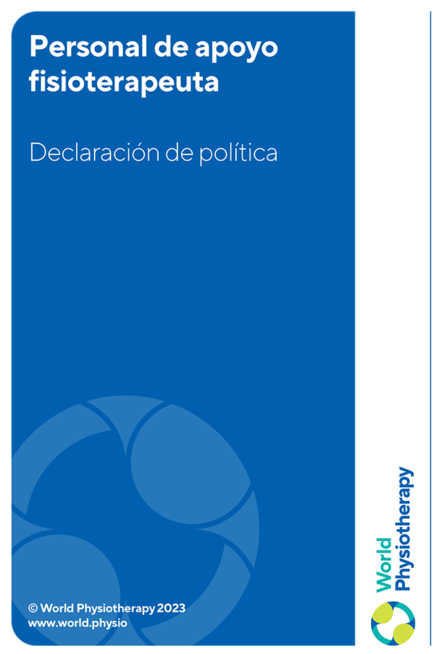 policy statement: physiotherapist support personnel (Spanish)