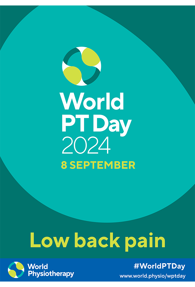 Thumbnail graphic of activities guide booklet for World PT Day 2024