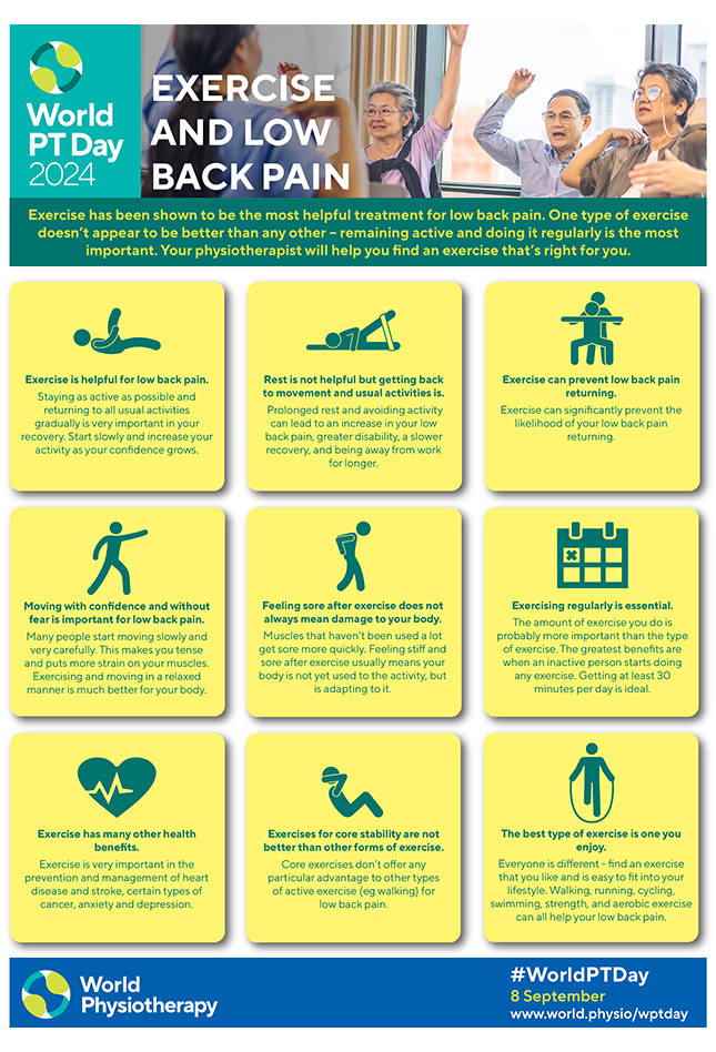 World PT Day 2024 information sheets (English) World Physiotherapy