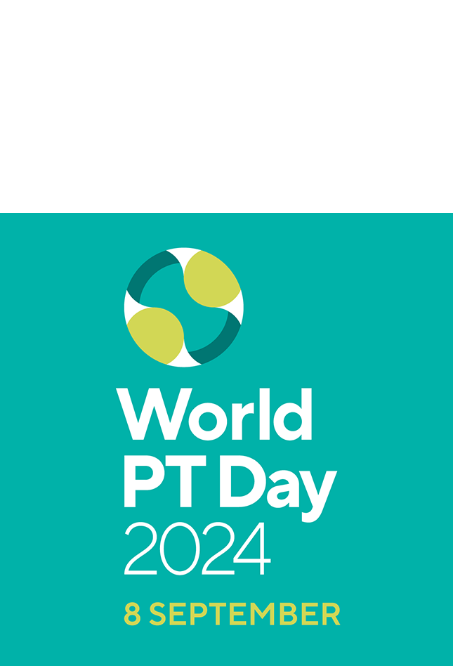 Thumbnail graphic of World PT Day logo for World PT Day 2024