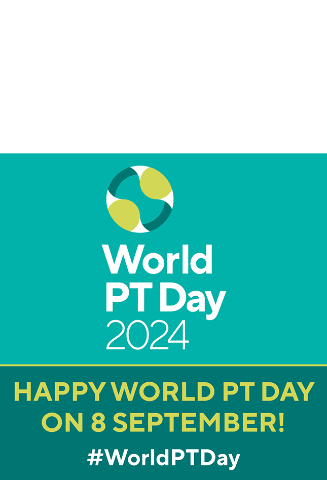 Thumbnail graphic of Happy World PT Day 2024 for social media