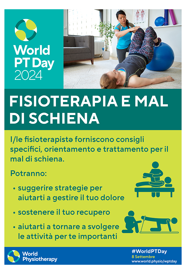 WPTD2024-Poster1-FISIOTERAPIA E MAL DI SCHIENA