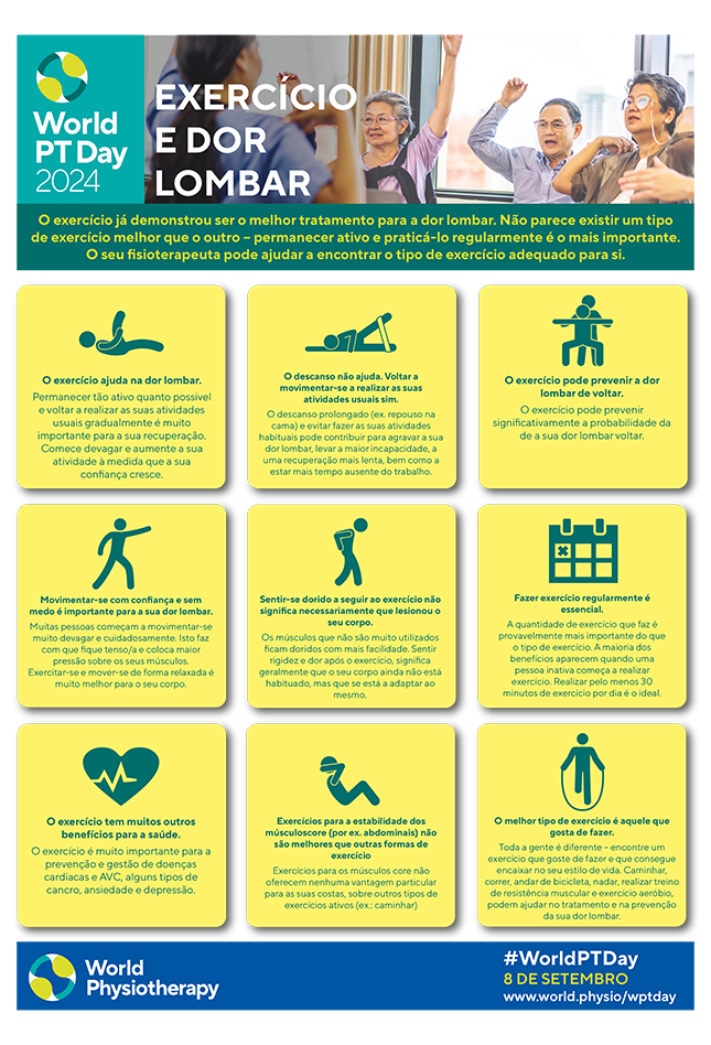 WPTD2024-InfoSheet4-EXERCÍCIO E DOR LOMBAR