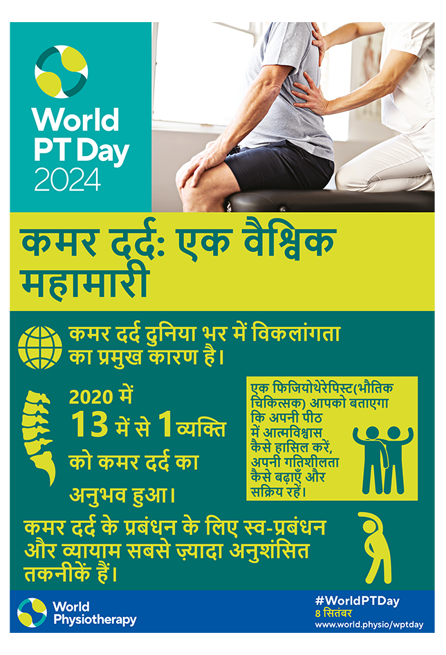 WPTD2024-Poster3-कमर दर्द: एक वैश्विक महामारी